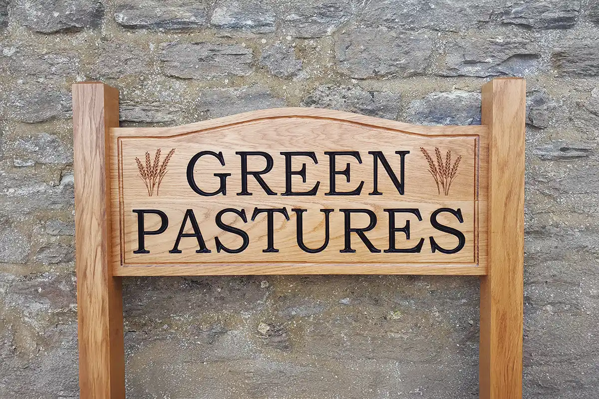 Engraved Wooden Signs by Fulwell Signs